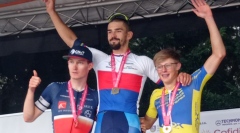 Mistrem České republiky v silničním závodě kategorie U23 je Daniel Babor