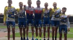 Jakub Šťastný, Antonín Kostiha a Gabriela Bártová mistry republiky v madisonu!