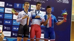 Jakub Šťastný bronzový na ME v dráhové cyklistice!