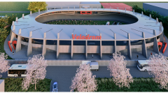 Práce na projektu velodromu