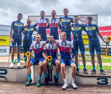 Velodrom v Brně uzavřel domácí sezónu dráhových OpenAir závodů. A prostějovští závodníci byli hodně vidět!