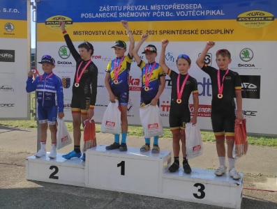 MČR ve sprinterských disciplínách – 23 cenných kovů na krku prostějovských!