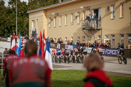 Prostějovský velodrom byl v roce 2021 opět svědkem mnoha závodů