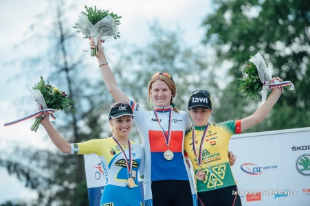 Eva Planičková stříbrná v časovce!