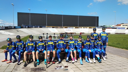 Prostějovský velodrom opět ožil dráhovými závody