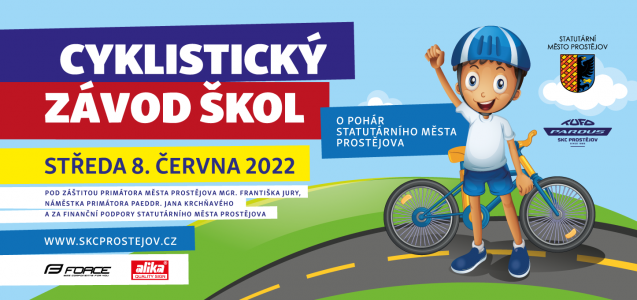 Cyklistický závod škol O pohár statutárního města Prostějova